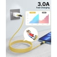 thumbnail image 4 of XUDUO iPhone Charger Cord 6FT Cable for iPhone, Gold, 4 of 7