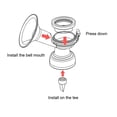 thumbnail image 3 of 4Pack Duckbill Valves Silicone Diaphragm for Portable Breast Pump Spare Parts Breast Pump Accessories, 3 of 10