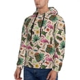 thumbnail image 2 of Hoodies for Men - Tropical Mask Flamingo Long Sleeve Comfrt Men'S Fashion Hoodies & Sweatshirts, Sweatshirts for Men Hoodies Pullover Clothing Clothes with Pouch, 2 of 7
