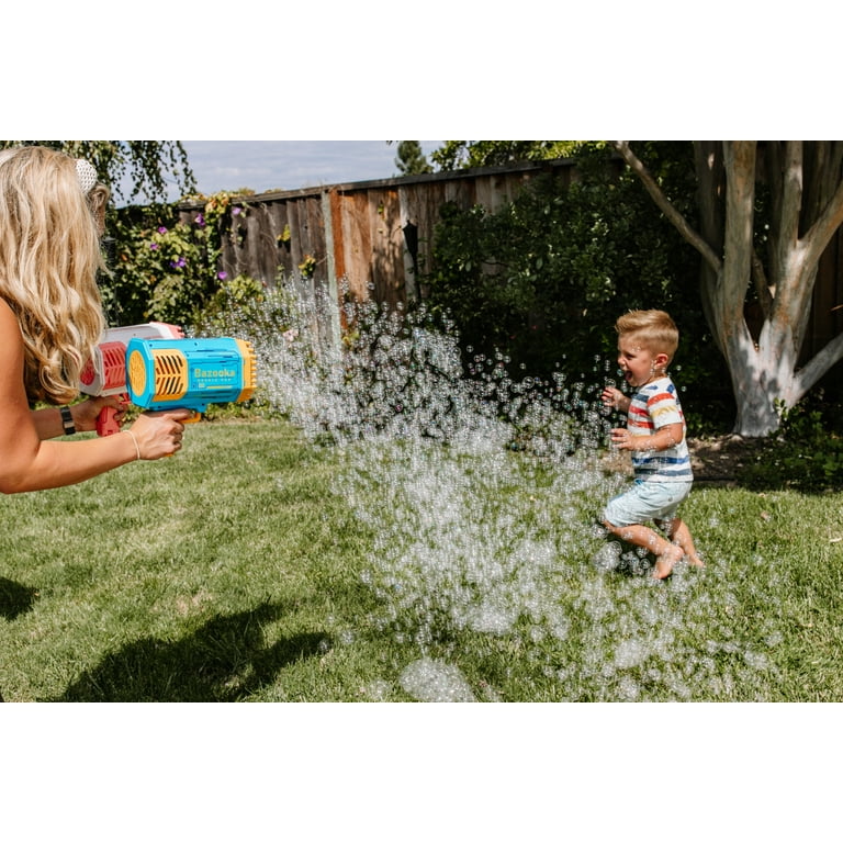 Max 88 Hole Bubble Maker Machine for Kids, Blue - Walmart.com