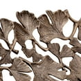 thumbnail image 2 of Oval Serving Tray - Decorative Gingko Leaf Design Antique Brass Finish for Food Coffee Table Kitchen Decor Counter Counter Home Essentials, 2 of 3