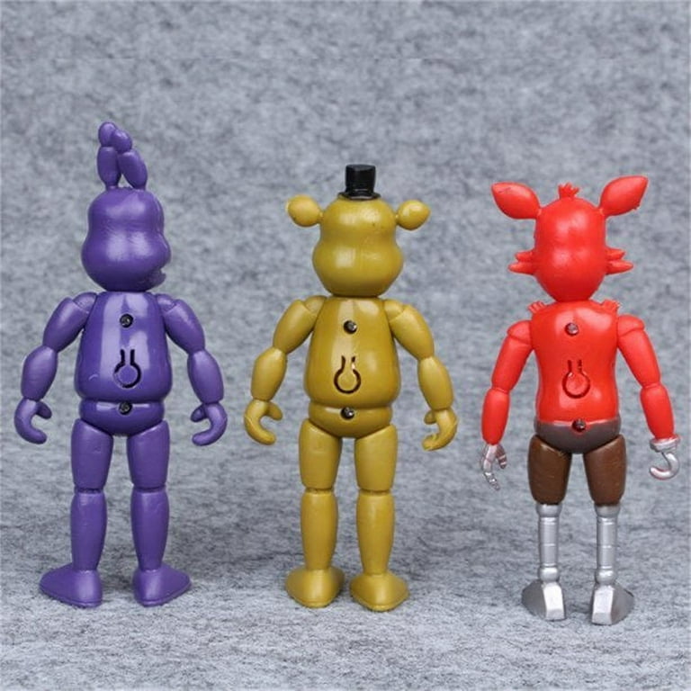 Five Nights at Freddy's Security Breach Complete Set of 5 Action Figures  FNAF