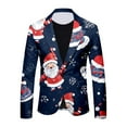 thumbnail image 6 of Christmas Suit for Men 2 Piece Funny One Button Xmas Reindeer Jacket Tuxedo And Trousers Set Slim Fit Winter Party Ugly Mens Suits, 6 of 6