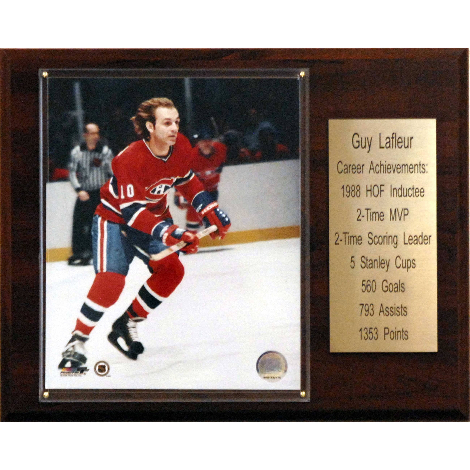 C&I Collectables NHL 12x15 Guy Lafleur Montreal Canadiens Career Stat Plaque by C & I Collectables