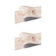 thumbnail image 3 of Matsuzay Línea de rodapié autoadhesiva de veteado de madera para papel tapiz de alta gama, mano de obra exquisita, jardín rosa seguro jardín rosa 2Conjunto, 3 of 6