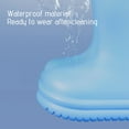 thumbnail image 5 of Nrmvnmi Girl's and Boy's Rain Boots Closed Toe Arrival Baby Girls Boys Rain Boots Non-Slip Rain Shoes Eva Rubber Lovely Boots for Kids Blue Mothers Day Gifts, 5 of 6