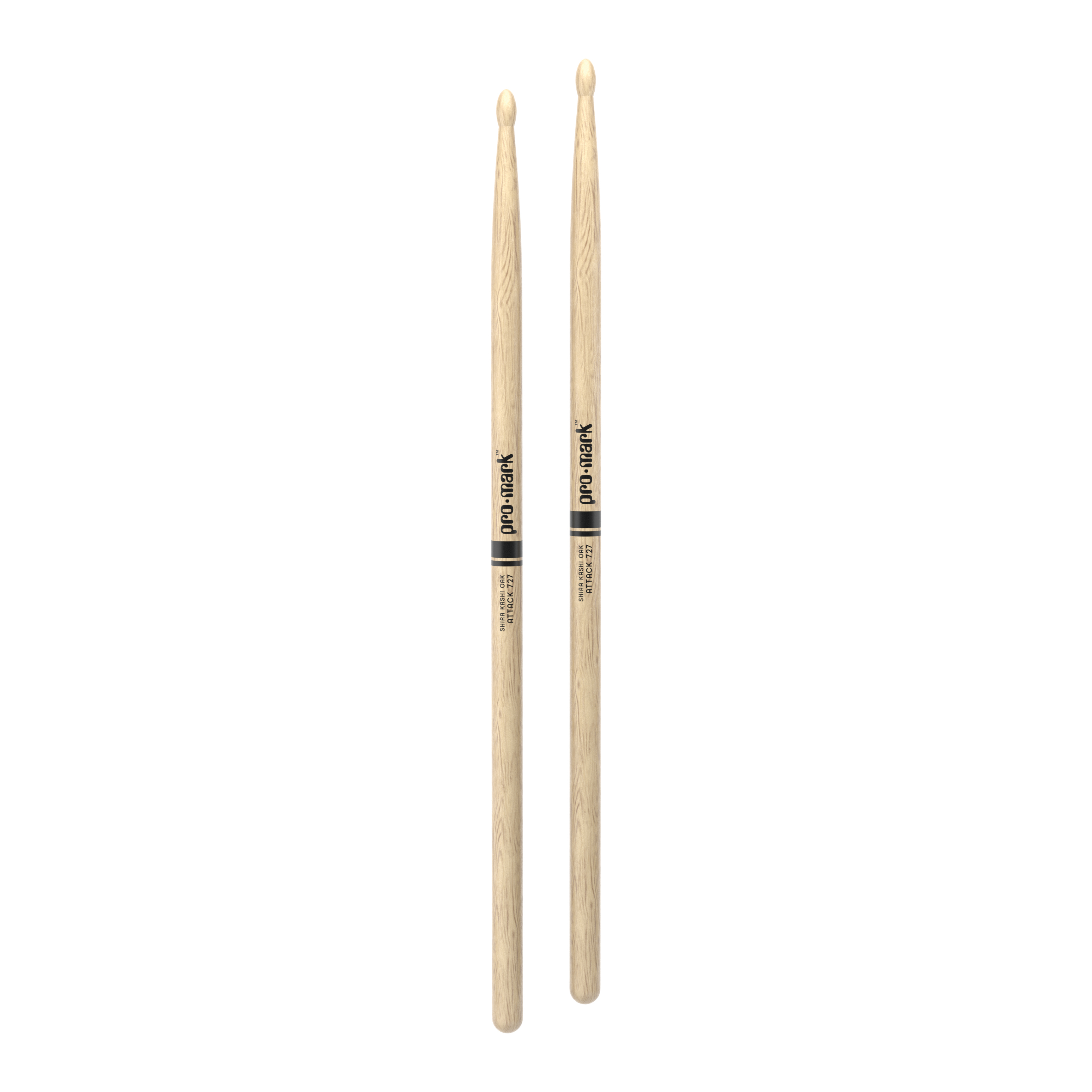 Promark Shira Kashi Oak 727 Wood Tip drumstick