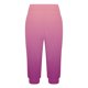 thumbnail image 4 of Mujeres Capri Pantalones Casual Suelto Largo Pantalones de Color Sólido con Corbata Elástica Cintura Y Bolsillos, 4 of 6