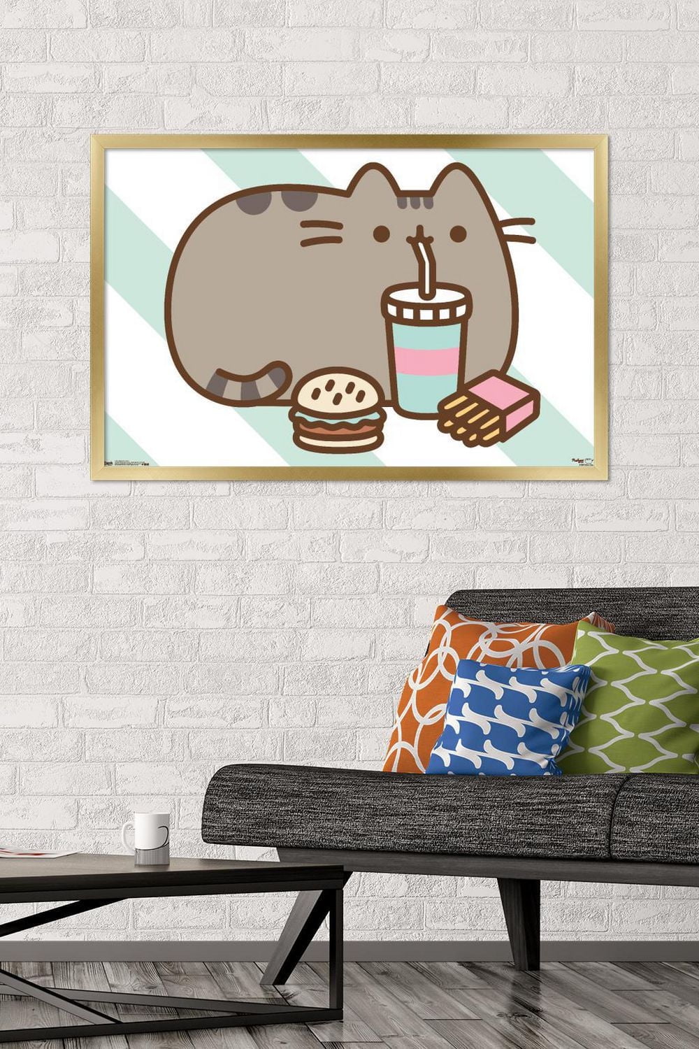 Pusheen - Food Wall Poster