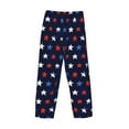 thumbnail image 3 of Vsdgher Watercolor Stars1 Print Mens Pajama Pants Sleep & Lounge Pants, PJ Bottoms With elastic waistb and Pockets, 3 of 5