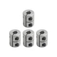 thumbnail image 3 of 4pc Coupling 8×8mm Aluminum Alloy 25mm Length 20mm Diameter for step motor, 3 of 9