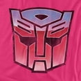 thumbnail image 2 of Transformers Vintage Autobot Logo Women's T Shirt, Hot Pink, Medium, 2 of 6