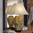 thumbnail image 6 of Oriental Furniture 25" Autumn Birds and Flowers Vase Lamp, 6 of 6