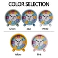 thumbnail image 6 of Hovilon Learning Clock for kids,Alarm Clock for Kids Learn to Tell Time with Colorful Dial,Silent Clock Movement,Battery Operated with Back-Light,for Kids,Teens and Nice Bedroom,Desk Decor, 6 of 6