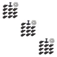 thumbnail image 4 of Toystoory Clips de lona para tienda de campaña, abrazaderas para tienda de campaña a prueba de viento, agarre de bloqueo, soporte de Clip para Type1 NO1, 4 of 6