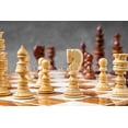 thumbnail image 3 of 16” Premium Handcrafted Rosewood Professional Chess Board Set with Lotus Staunton Pieces(King Size 4”), 3 of 3
