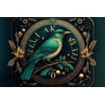 thumbnail image 2 of Heavenly Harbinger - Astrology Bird Canvas Wall Art, 2 of 2