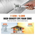 thumbnail image 4 of VEVOR Double Reflective Insulation Roll Foam Core Radiant Barrier 48 in x 50 ft, 4 of 9
