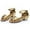 d-296Gold103, variant on MEZZALL Child Girls Flat Sole Braided Strap Latin Tango Dance Shoes For Practice Performance Casual Summer Lightweight Flexible Comfortable Daily Fashion Leisure Kids Princess Solid Color Footwear