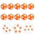 thumbnail image 1 of OULII Table Soccer Accessories 10Pcs Orange Plastic Mini Footballs For Home Use, 1 of 8