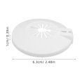 thumbnail image 4 of KAKOWELY 12pcs Universal Plastic Fire Sprinkler Cover Plate - Detachable Design For Easy Maintenance High-Temperature Resistant For Home Industrial Office,2.48X"X2.48"X0.39", 4 of 5