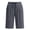 Gray#women summer shorts casual, variant on aohooy Comfy Yoga Shorts for Women Long Knee Length Summer Stretchy Workout Shorts Elastic Waist Drawstring Pocket Lounge Shorts Blue,S