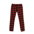 thumbnail image 3 of Musuos Family Matching Christmas Pajamas Set Plaid Print Holiday Pajamas Sleepwear Dad Mom Kids PJs, 3 of 9