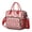 Red-101, variant on Buffalo Plaid Lunch Bag – Insulated Lunch Tote with Red and Black Checkered Design Leakproof Dual Compartment Cooler for Rustic Farmhouse Lovers Picnic Office