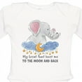 thumbnail image 4 of Inktastic My Great Aunt Loves Me to the Moon and Back Boys or Girls Long Sleeve Baby Bodysuit, 4 of 5