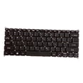 thumbnail image 3 of Teclado del ordenador portátil perfke de repuesto negro, 3 of 7