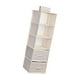 thumbnail image 5 of Organizador de armario colgante para apartamento, dormitorio, estantes portátiles plegables para guardar ropa 5 capas, 5 of 7