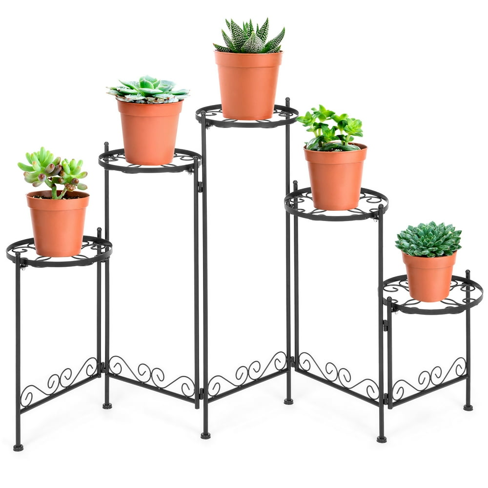 5tier Folding Plant Stand Screen