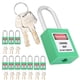 thumbnail image 1 of Cerradura De Seguridad Con Candado De 38 Mm, Candado De Bloqueo Y Etiquetado, Cerradura Eléctrica Con Nailon Reforzado Resistente A La Corrosión, De Acero Cromado Para, 1 of 7