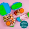 thumbnail image 3 of b.box Snack Box for Kids & Toddlers: 2 Compartment Snack Containers, Mini Bento Box BPA free (Ocean Breeze, 1.75 cup capacity), 3 of 7