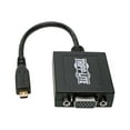 thumbnail image 5 of Eaton Tripp Lite Series Micro HDMI to VGA Adapter Converter with Audio Smartphone / Tablet / Ultrabook - Video converter - Micro-HDMI - VGA - black, 5 of 11