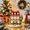 A, variant on Christmas Essential Oil Diffuser, Resin House Diffuser for Bedroom Office