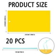thumbnail image 2 of Yellow Sticky Traps, Non-Toxic And Easy To Use, Perfect For Indoor And Outdoor Plants, Captures A Variety Of Flying Insects, 2 of 8
