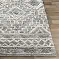 thumbnail image 6 of Mark&Day Area Rugs, 2x3 Sudbury Global Medium Gray Area Rug, Grey Black White Carpet for Living Room, Bedroom or Kitchen (2' x 3'), 6 of 7