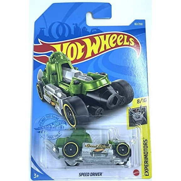 Hot Wheels Speed Driver, Experimotors 8/10 Green 82/250