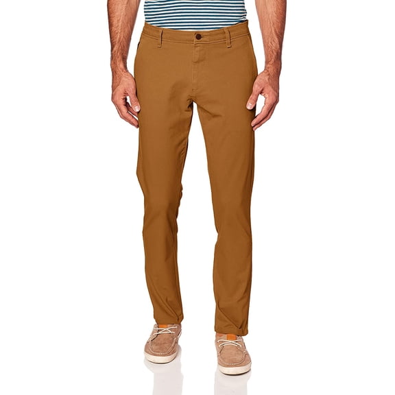Dockers Mens Slim Fit Ultimate Chino with Smart 360 Flex 31W x 32L Dark Ginger
