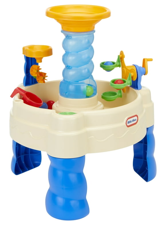 Little Tikes Spiralin' Seas Waterpark with Lazy River Splash Action for Kids 2+ Years