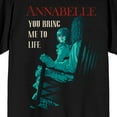 thumbnail image 2 of Annabelle You Bring Me To Life Women's Black Graphic Tee-6XL, 2 of 7