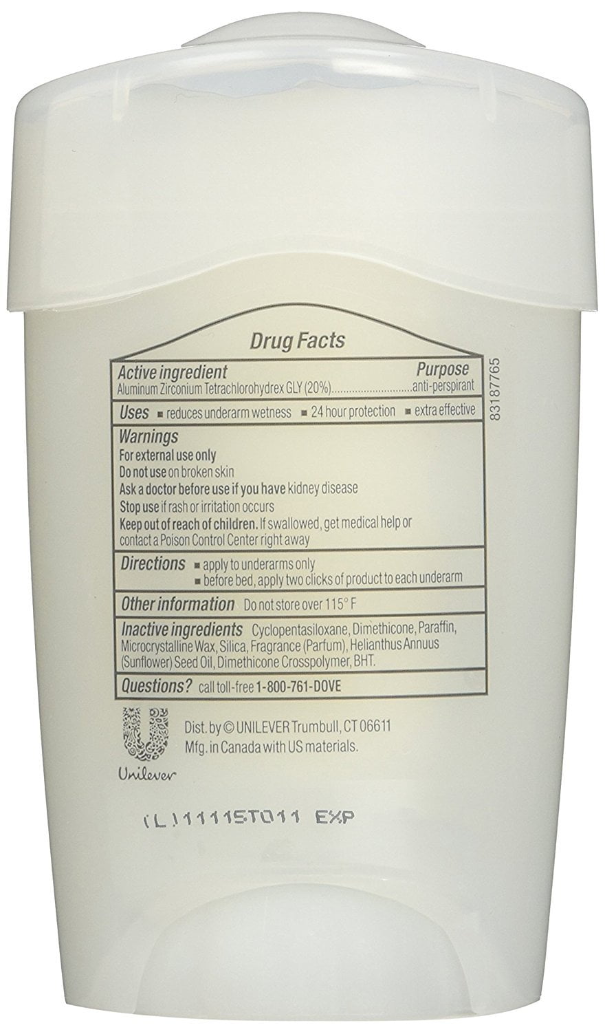 2 Pack Dove Clinical Protection Anti-Perspirant Deodorant Cool Essentials 1.70oz