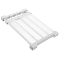 thumbnail image 1 of CHUANK Closet Rack Laundry Room Shelves Adjustable Wire Shelf White, 1 of 8