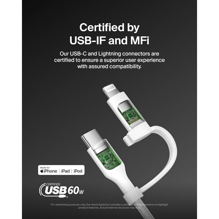 Belkin BoostCharge Pro 2-in-1 Lightning & USB-C photo 3