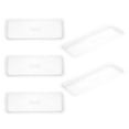thumbnail image 2 of Troglfold plant drip tray 5pcs Rectangle Plant Saucer Household Plant Tray Planter Saucer Plant Tray Rectangle Plant Water Tray Window Sill Planter Tray,15.75"X5.91"X0.79", 2 of 11