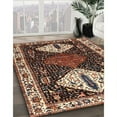 thumbnail image 2 of Ahgly Company Indoor Square Traditional Light Copper Gold Persian Area Rugs, 8' Square, 2 of 6