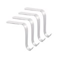 thumbnail image 3 of Soportes para medias navideñas Perfecl Ganchos colgantes de metal Plata, 3 of 8