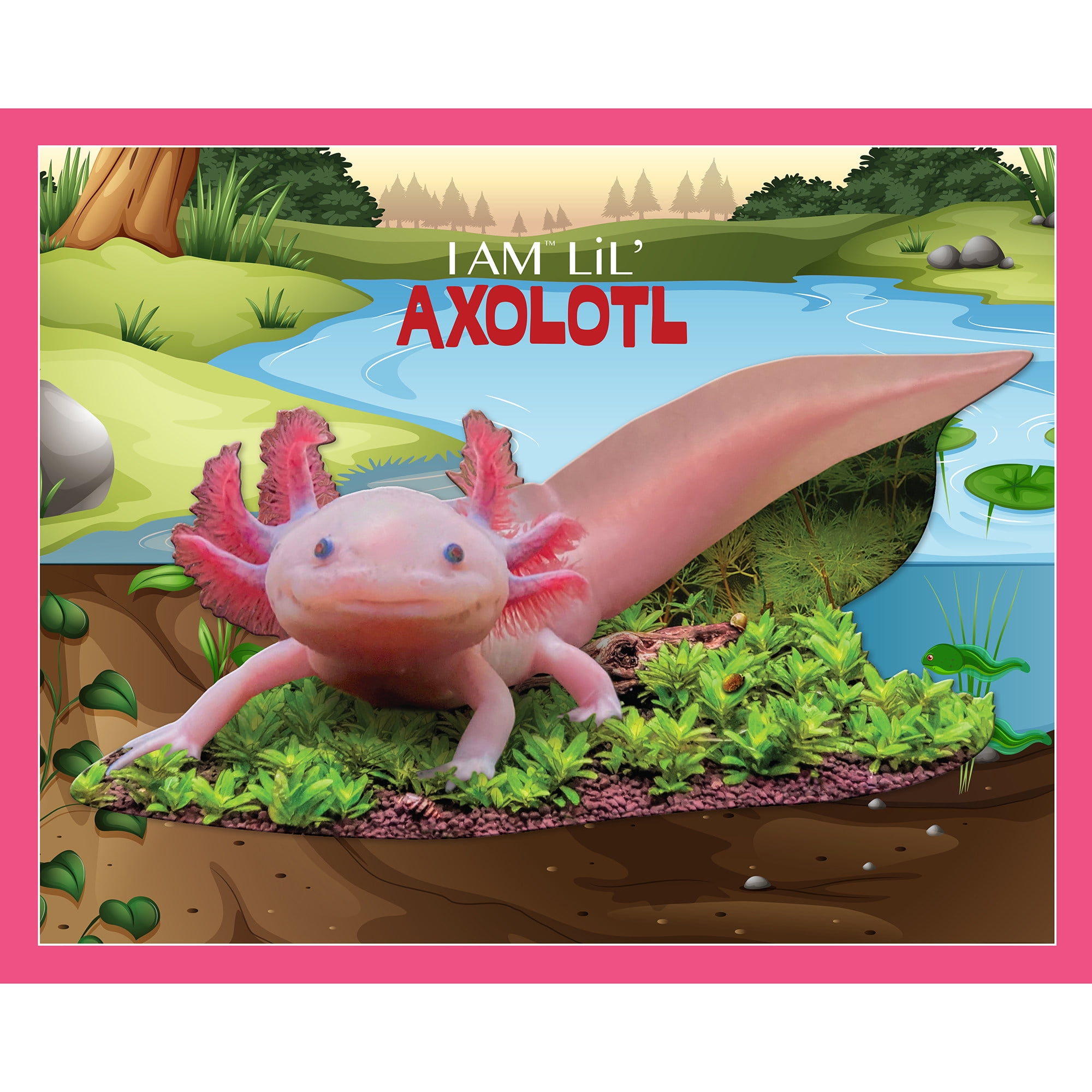 I Am LiL' Axolotl Jigsaw Puzzle, 100 Pieces