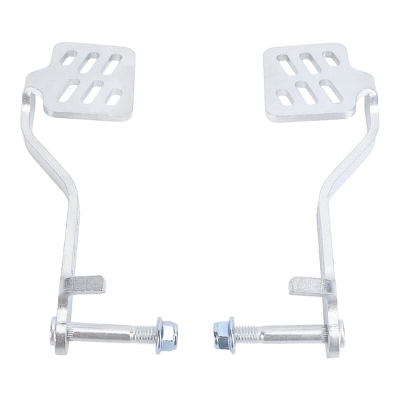 Go Kart Brake and Throttle Pedal Kit, Galvanized High Strength Go Kart Pedals Set Professional Increased Friction for Vintage Type Go Kart